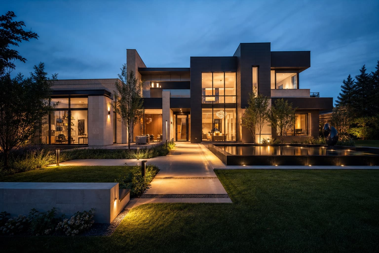 Characterful property photographed from the exterior